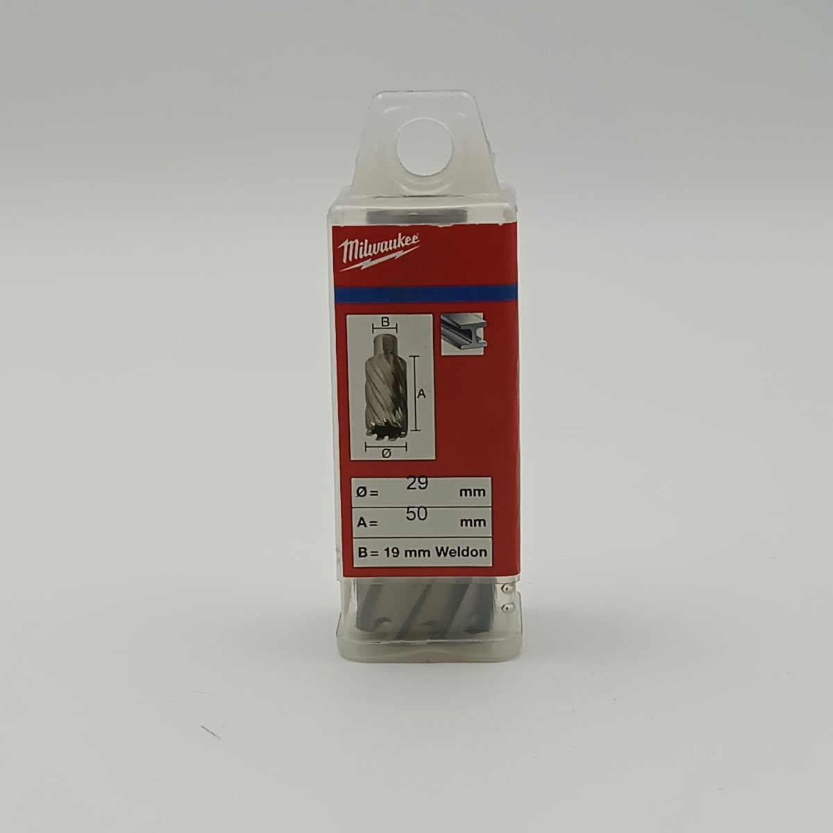 BROCA ANULAR HSS, DIAMETRO 29 MM, LARGO 50 MM, MILWAUKEE 0