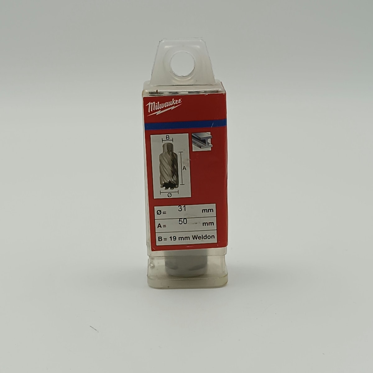 BROCA ANULAR HSS, DIAMETRO 31 MM, LARGO 50 MM, MILWAUKEE 0