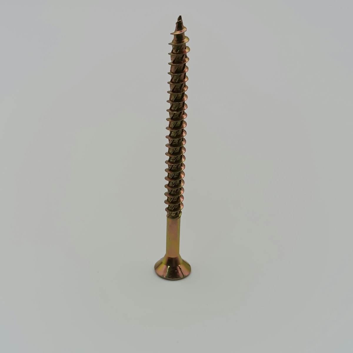 TORNILLO PARA MADERA TURBO TORX DRIVE CINCADO AMARILLO #14 (6.0) X 80/602