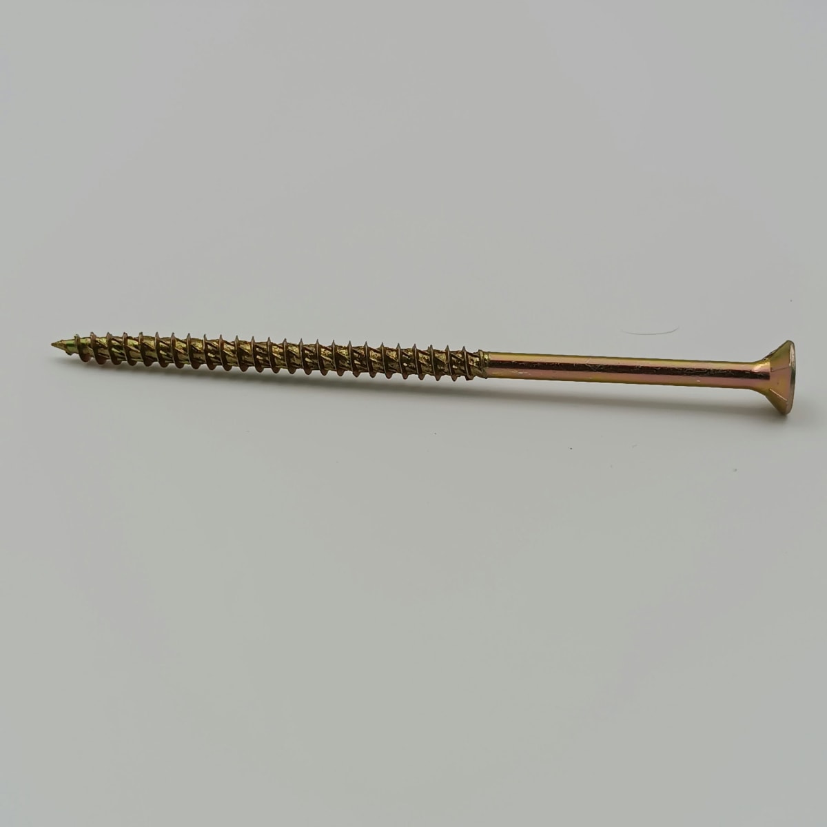 TORNILLO PARA MADERA TURBO TORX DRIVE CINCADO AMARILLO #14 (6.0) X 120/722
