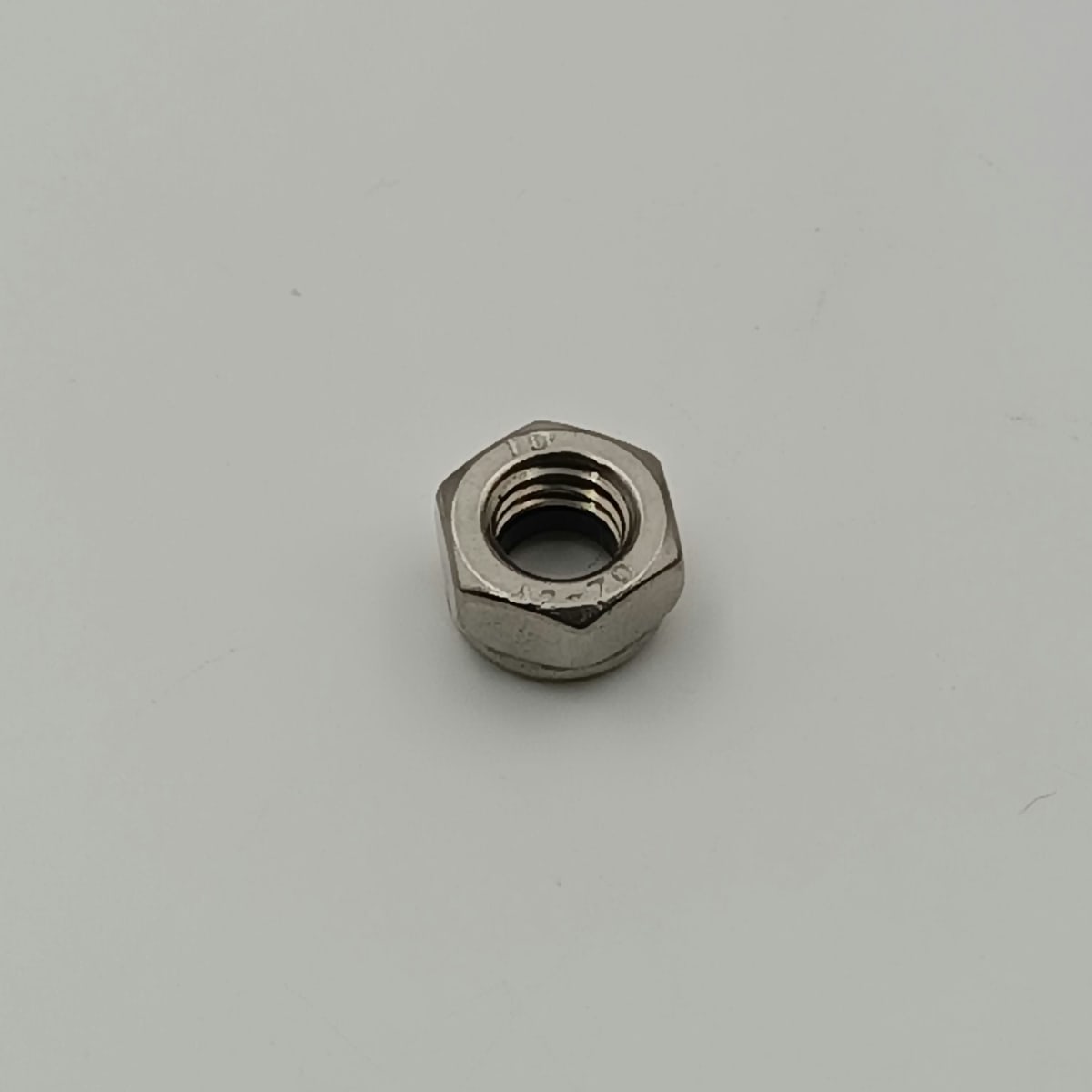 TUERCA DIN 985 A2 (304) SEGURO NYLON M3 - 0.502