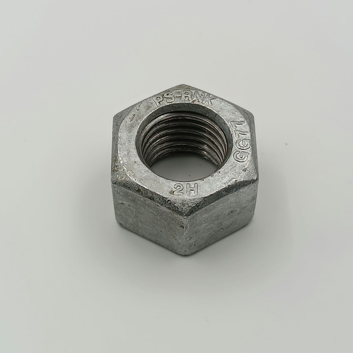 TUERCA HEXAGONAL REF. A-194 2H GALVANIZADA (HDG) 3/8 - 163