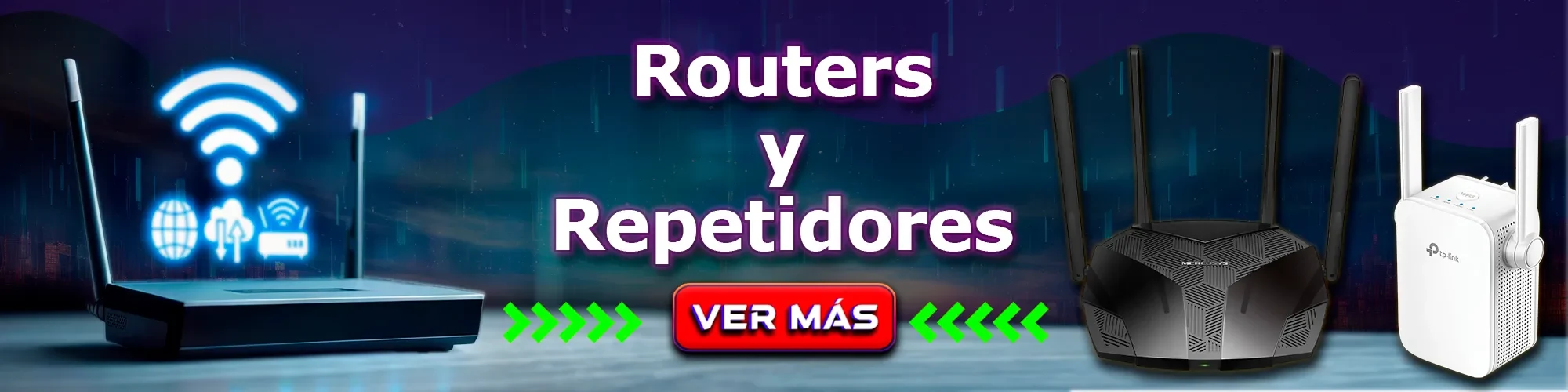 Routers y Repetidores
