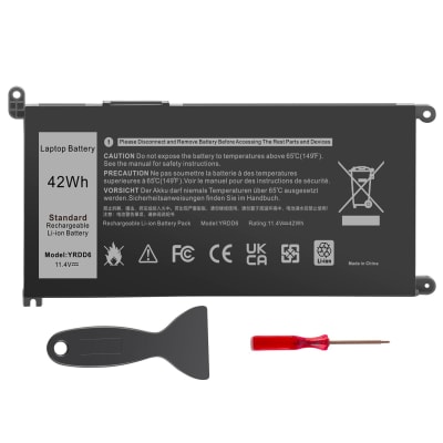 Bateria Alternativa De Notebook Dell Yrdd6 11.4V 4200 Mah 42Wh1