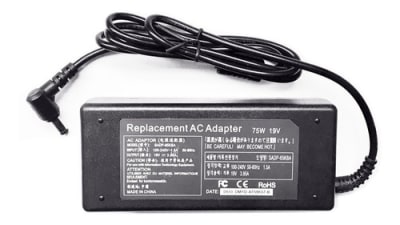 Cargador Alternativo Notebook Toshiba 19v 3.95a 5.5 X 2.5mm 75w