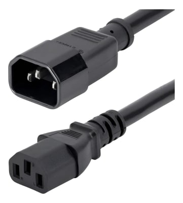 Cable De Poder Extensor Ups Y Pc 1.8mts C14 C13