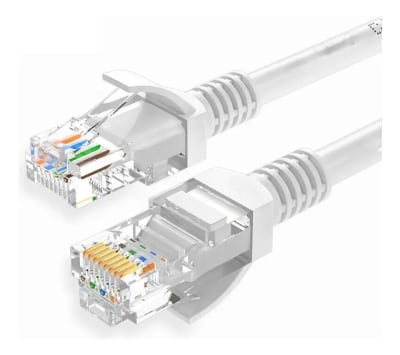 Cable De Red Cat 5e 1 Metro Patch Cord Rj45 Internet
