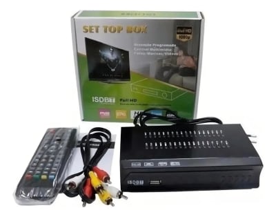 Sintonizador Tv Digital Deco Hdtv Full Hd Isdb-t Hdmi Y Rca1