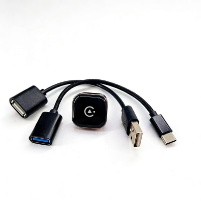 Adaptador Carplay Bluetooth Sin Boton Compatible Auto Android1