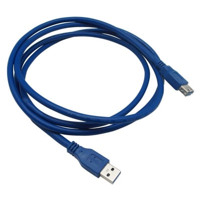 CABLE EXTENSOR USB 3.0 1.5 METROS GENÉRICO AZUL