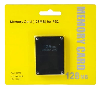 Memory Card Para Ps2 Playstation 2 Capacidad 128 Mb1