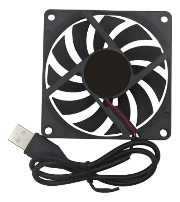 Ventilador Fan Cooler Usb Pc 8x8 5v Cable 100cm1