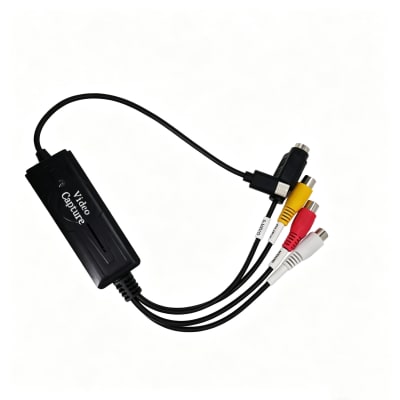 Capturadora de Video USB-C a RCA S-Video 1080p