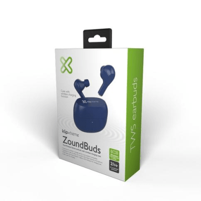 AUDÍFONOS INALÁMBRICOS KlIP XTREME ZOUNDBUDS TRUE WIRELESS BlUETOOTH 5.2 IPX42