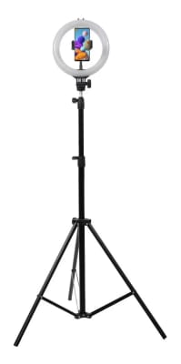 Aro de luz led 8 Pulgadas Con tripode 2.1 Metros1