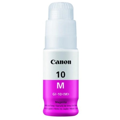 Botella De Tinta Canon Gi-10 Cyan Para Pixma G5010/G7010/Gm2010/G6010 70 Ml 7000 Páginas Magenta1