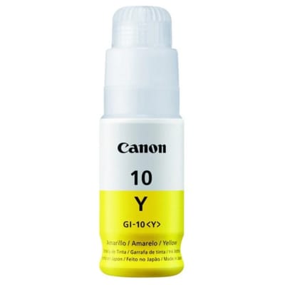 Botella De Tinta Canon Gi-10 Pixma G5010/G7010/Gm2010/G6010 70Ml Amarillo1