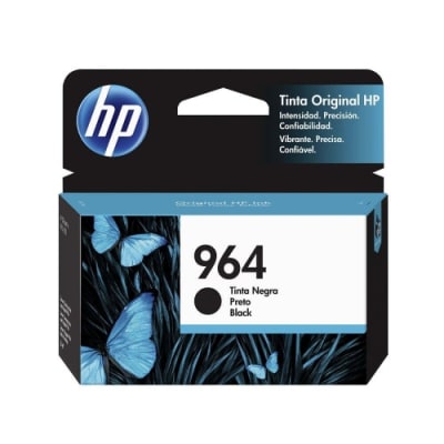 Cartucho De Impresora Hp 964 1000 Páginas 24Ml Officejet Pro 9010/9020 Negro1