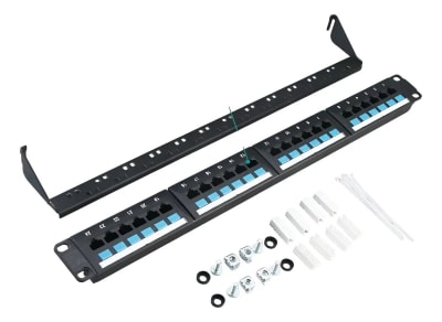 Patch Panel Cat 6 24 Puertos Modulos 19