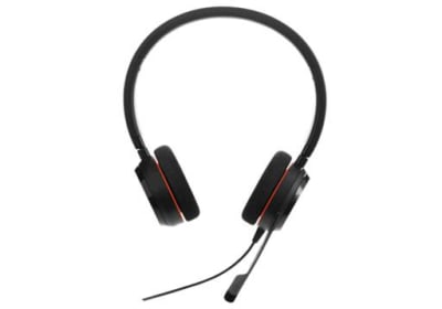 AUDIFONOS JABRA EVOLVE 20 DUO UC ESTEREO PROFESIONAL USB1