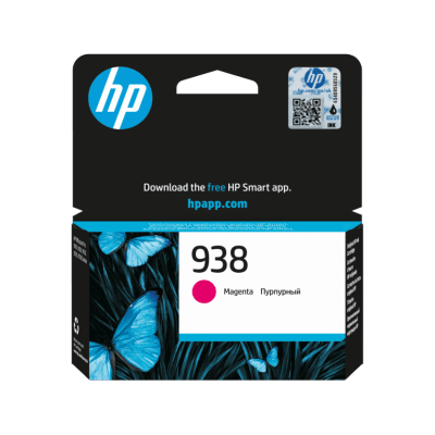 Cartucho De Impresora Hp 938 1250 Páginas 29Ml Officejet Pro 9110/9120/9130/9720 Magenta1