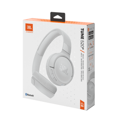 AUDÍFONOS INALÁMBRICOS JBL TUNE 520 BLUETOOTH BT 5.3 COLOR BLANCO1