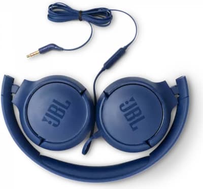 AUDÍFONOS JBL TUNE 500 ON- EAR CON MICROFONO JBLT500BLU1