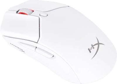 MOUSE GAMER HYPERX PULSE FIRE HASTE 2 SENSOR HYPERX 26K LIGERO 53G 6 BOTONES 26000 DPI BT 5.0 BLANCO1