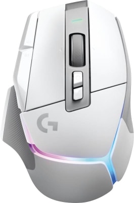 MOUSE GAMER INALÁMBRICO LOGITECH G502 X PLUS 13 BOTONES 25600 DPI SENSOR HERO 2 BLANCO1