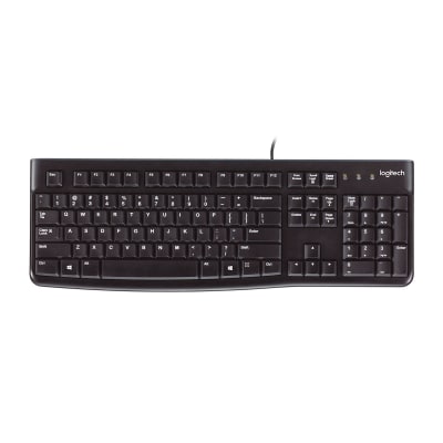 TECLADO USB LOGITECH K120 SILENCIOSO ANTIDERRAME 920-0044221