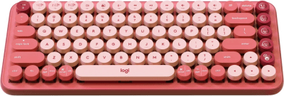 TECLADO GAMER LOGITECH POP KEYS INALÁMBRICO MINI BT 5.1 ERGONÓMICO1