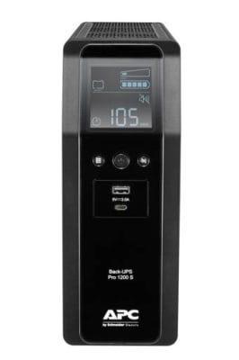 Ups Apc Sai Back Pro 1200Va 230V Sinewave Avr Lcd 8 Salidas Iec1