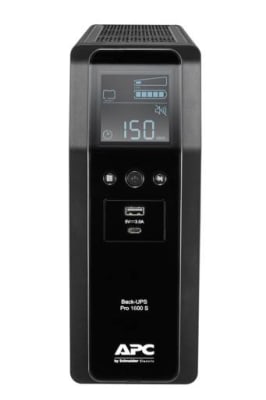 UPS APC BACK UPS PRO BR1600SI 960W 1600VA 256Wh USB 8 SALIDAS AVR INTERFAZ LCD1