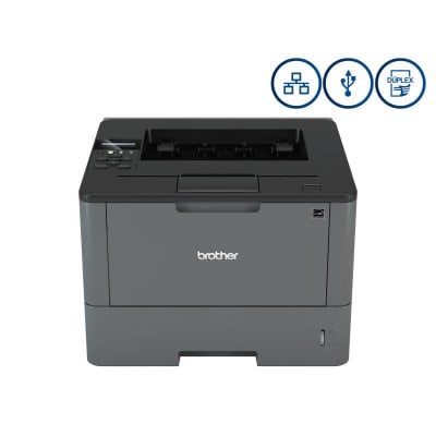 Impresora Laser Brother Hll5100Dn B-N/42 Monocromo 40Ppm Duplex/Red/Usb1