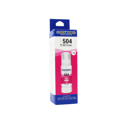 Botella De Tinta Alternativa Pacific Compatible Epson T504 L4150 / L4260 / L14150 Magenta
