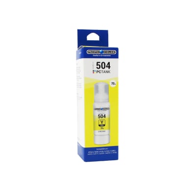 Botella De Tinta Alternativa Pacific Compatible Epson T504 L4150 / L4260 / L14150 Amarillo