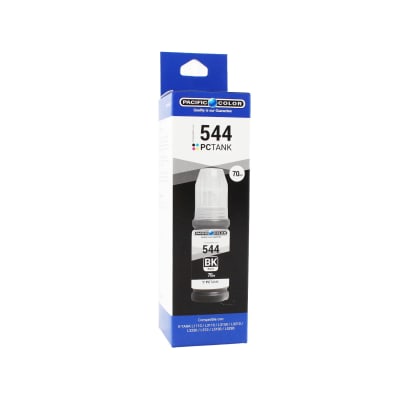Botella De Tinta Alternativa Pacific Compatible Epson T544 L1110/ L3110/ L3150/ L3210 Negro1