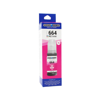 Botella De Tinta Alternativa Pacifc Compatible Epson T664M L300 / L310 / L350 / L380 Magenta