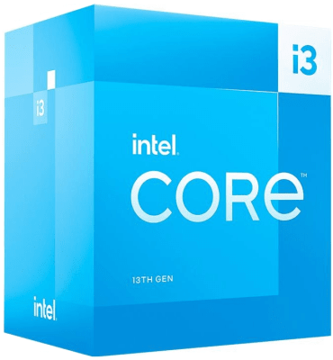 PROCESADOR INTEL CORE I3-13100F RAPTOR LAKE LGA1700 4 NÚCLEOS 8 HILOS 3.4 / 4.5 GHZ1
