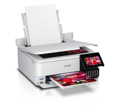 Impresora Fotografica Multifuncional Epson Tinta Color Ecotank L8160 Wifi Lan1