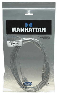 CABLE EXTENSOR USB 2.0 MANHATTAN 5 METROS