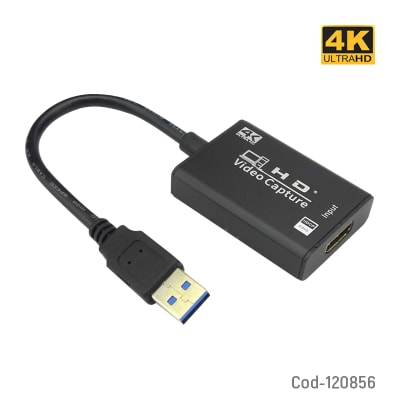 Capturadora De Video Usb A Hdmi Fhd 1080p 4k/2k