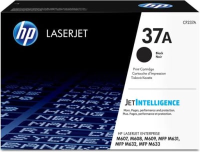 Toner De Impresora Hp 37A 11.000 Páginas Hp Lasjerjet M607Dn/M608Dn/M608X/M609Dn Negro1