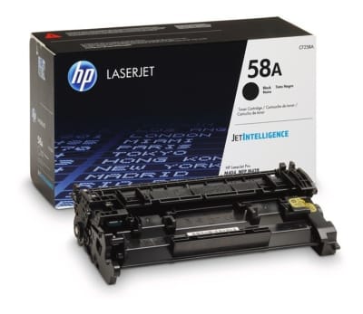 Toner De Impresora Hp 58A Laserjet Pro M404 Rendimiento 3000 Páginas Negro1
