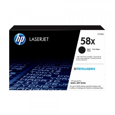 Tóner De Impresora Hp 58X Para Laserjet Pro M404 Mfp M428 10.000 Páginas Negro1