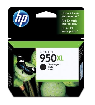 Cartucho Hp 950Xl Officejet Pro 8100/8600 2300 Páginas 53Ml Negro