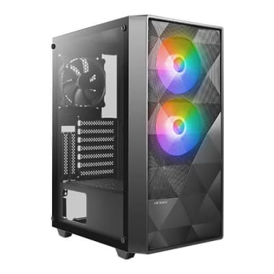 GABINETE GAMER PC TRONIX NX270 ANTEC 2 VENTILADOR ARGB 120MM MID TOWER ATX1