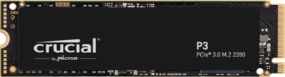 Unidad De Estado Solido Crucial P3 M.2 NVMe PCI-e 3.0 X4 500GB 3500MB/S LEC 1900MB/S ESC1