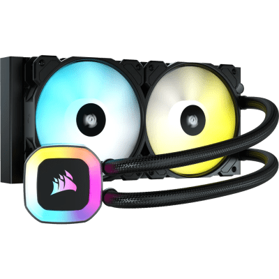 REFRIGERACIÓN LÍQUIDA CORSAIR H100 RGB ICUE 240 MM INTEL / AMD1