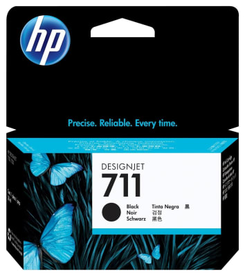 Cartucho De Impresora Hp 711 Para Desingjet T120/T130/T520 38Ml Negro1